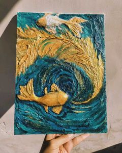 Texture Painting ( THE SEA SWIRL)