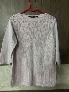 Elegant shimmery Knit Top