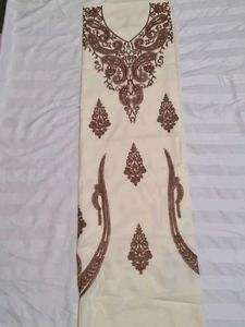 Elegant Kashmiri Embroidery Dress Material