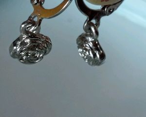 Minimal Rose Earrings