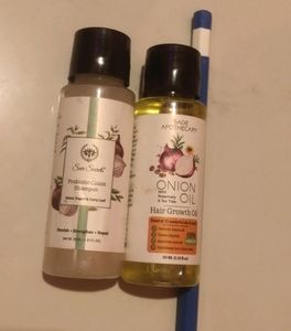 Onion Shampoo And Oil