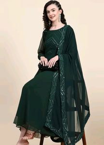 Anarkali Suit With Dupatta