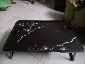 Black Floral Lap Desk