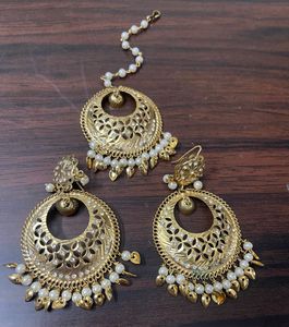 Gold Plated Indian Jewelry Set
