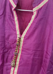 Purple Sleeveless Dress