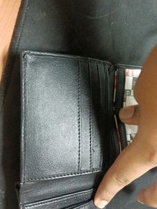 Classic Black Leather Wallet