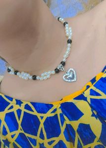 Black and White Necklace