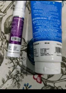 Face Wash And Serum