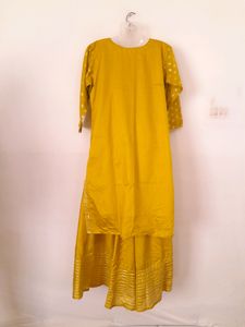 Lime Green Casual Kurta (Women&#39;s)