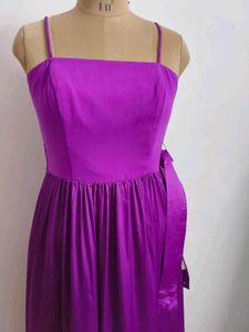 Elegant Purple Maxi Dress