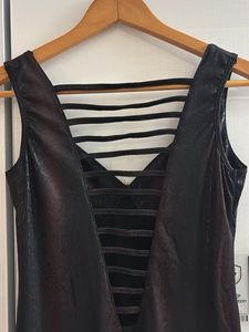 Little Black Dress with Strappy Back