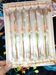 Handmade Rakhi Set Of 11 Peace
