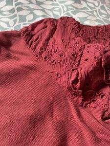 Studio I Ruffle Sleeve Top - Size M
