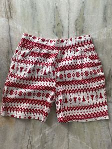 Holiday Print Shorts
