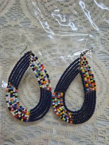African Beaded Earrings