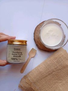 Neem purifying face mask