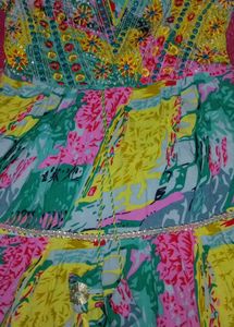3pieces anarkali suit dupatta and bottomwear free
