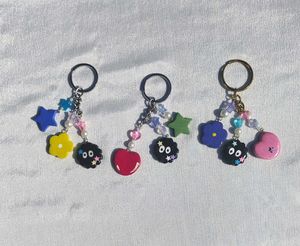 Ghibli Soot Spirit Charms Keychain