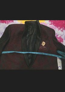 Stylish Burgundy blazer