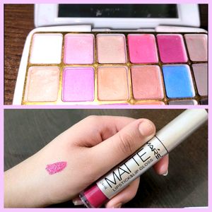 Mars Liquid Matte + Hilary Rhoda Eyeshadow
