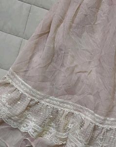 Lace Trimmed Slip Dress