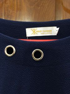 COMBO - NAVY BLUE TOP + GREY STRETCHABLE JEAN