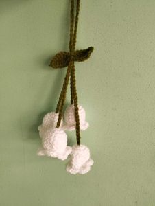 Crochet Flower Hanging Ornament