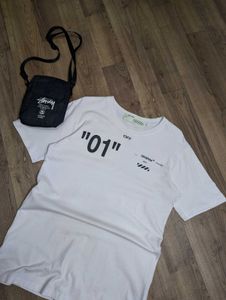 OFF white Authentic Tee
