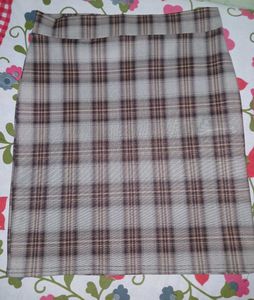 Plaid Mini Skirt