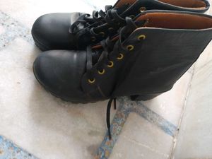 Black High Ankle Shoes 👟