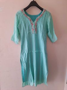 Elegant Embroidered Kurta