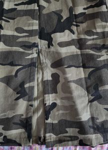 Camo Midi Skirt