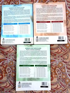 S Chand Class 10 Science Books part (1+2+3) 20 edi
