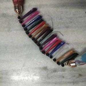 Floral Scarf Necklace