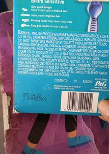 Venus Bikini Razor 1 Pc