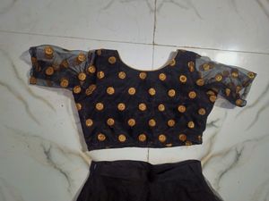 Lehenga Crop Top