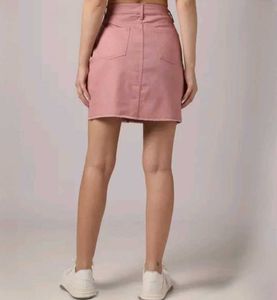 Pink Mini Skirt