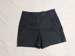 Zara Women Shorts (Black)