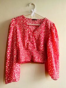 Pink Crop Top