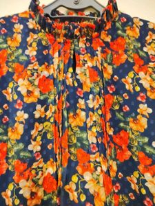 Beautiful Floral Formal Blouse