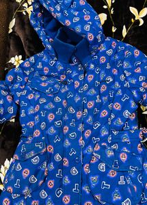 Blue Puffer Jacket