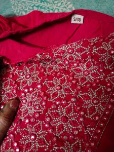 Rose Pink  Kurta Set