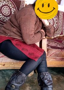 Stylish Brown pure Leather boots