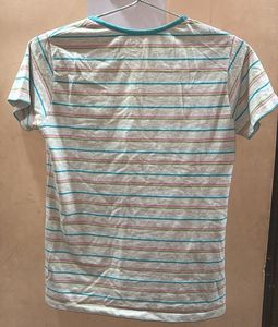 Striped Graphic Tee