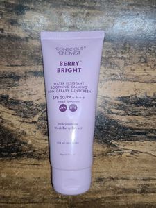 CONSCIOUS CHEMIST BERRY BRIGHT SUNSCREEN
