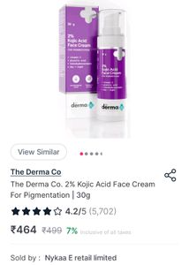 2 Percent Kojic Acid Face Cream