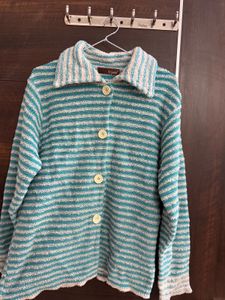 Striped Knit Cardigan