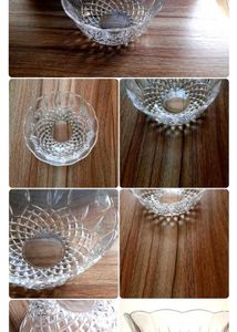New Melamine Dishes Set Of 4pcs Plus 1Crystal Bowl