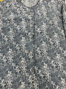 printed light grey shirt
