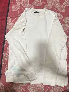 White Pullover Sweater